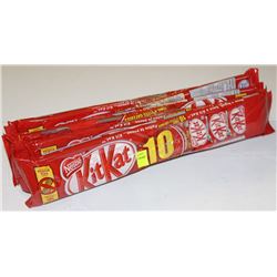 7 PACKS OF KITKAT BARS
