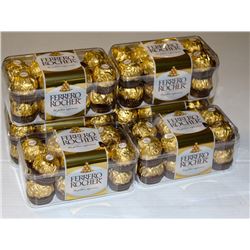 6 BOXES OF FERRERO ROCHER HAZELNUT CHOCOLATES
