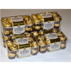 6 BOXES OF FERRERO ROCHER HAZELNUT CHOCOLATES