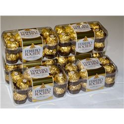 6 BOXES OF FERRERO ROCHER HAZELNUT CHOCOLATES