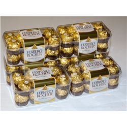 6 BOXES OF FERRERO ROCHER HAZELNUT CHOCOLATES