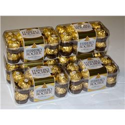 6 BOXES OF FERRERO ROCHER HAZELNUT CHOCOLATES