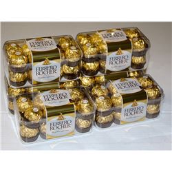 6 BOXES OF FERRERO ROCHER HAZELNUT CHOCOLATES