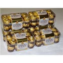 6 BOXES OF FERRERO ROCHER HAZELNUT CHOCOLATES