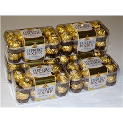6 BOXES OF FERRERO ROCHER HAZELNUT CHOCOLATES