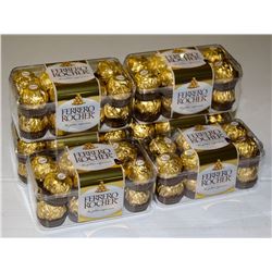 6 BOXES OF FERRERO ROCHER HAZELNUT CHOCOLATES