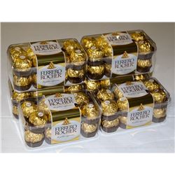 6 BOXES OF FERRERO ROCHER HAZELNUT CHOCOLATES