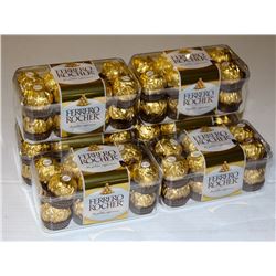 6 BOXES OF FERRERO ROCHER HAZELNUT CHOCOLATES
