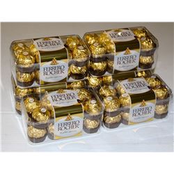 6 BOXES OF FERRERO ROCHER HAZELNUT CHOCOLATES