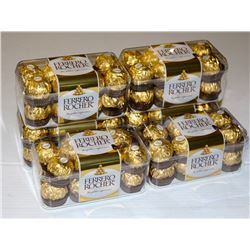 6 BOXES OF FERRERO ROCHER HAZELNUT CHOCOLATES