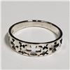 Image 3 : 62) STERLING SILVER RING SIZE 8