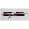 Image 1 : NEW PINK & BLACK HARLEY DAVIDSON BRACELET