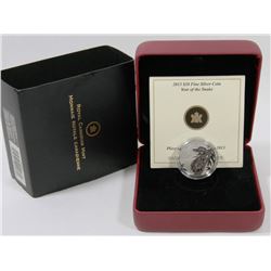 2013 CANADIAN FINE SILVER YEAR OF THE SNAKE $20 COIN
