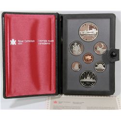 1984 CANADIAN 7 COIN PROOF SET WITH COA