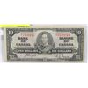 Image 1 : 1937 CANADIAN 10 DOLLAR BILL