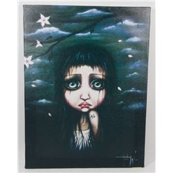 ANGELA WRONA STRETCHED CANVAS PICTURE