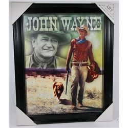 FRAMED JOHN WAYNE LICENSED PRINT