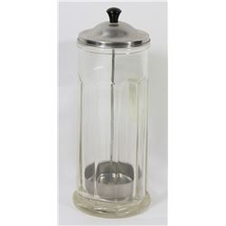 VINTAGE BARBER SHOP CONTAINER