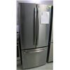 Image 1 : GE 20.8 CUFT FRENCH DOOR BOTTOM MOUNT FRIDGE.