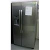 Image 1 : GE 25.4 CUFT SIDE BY SIDE FRIDGE WITH DISPENSER.