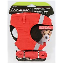 NEW ADJUSTABLE REFLECTIVE HARNESS AND LEASH