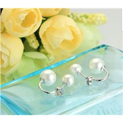 925 STERLING SILVER FRESHWATER PEARL STUD EARRINGS