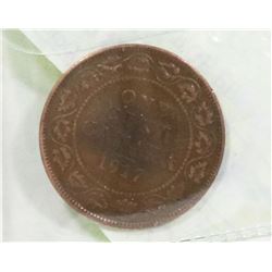 CANADIAN  1917 LARGE PENNY