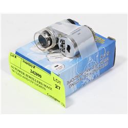 60 POWER JEWELLERS MAGNIFIER W/ LED AND UV LIGHTS