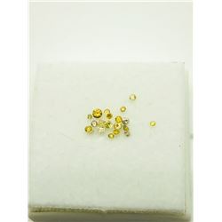 GENUINE YELLOW DIAMOND GEMSTONES
