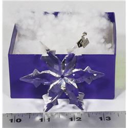 2015 SWAROVSKI CRYSTAL CHRISTMAS ORNAMENT