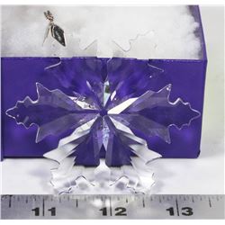 2014 SWAROVSKI CRYSTAL CHRISTMAS ORNAMENT