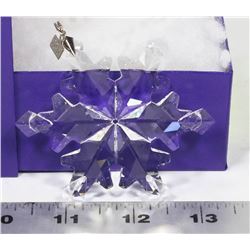 2012 SWAROVSKI CRYSTAL CHRISTMAS ORNAMENT