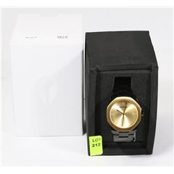 NIXON CATALYST BLACK/ GOLD WATCH