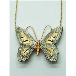 10K YELLOW GOLD EARRINGS AND NECKLACE SET