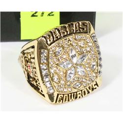 1971 DALLAS COWBOYS SIZE 10 SUPERBOWL WORLD