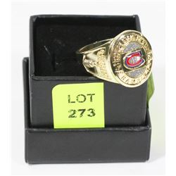 1930 MONTREAL CANADIENS STANLEY CUP REPLICA  RING