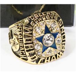 1971 DALLAS COWBOYS SIZE 10 SUPERBOWL WORLD
