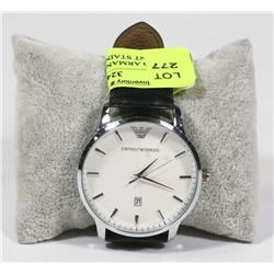 EMPORIO ARMANI WATER RESISTANT STAINLESS STEEL