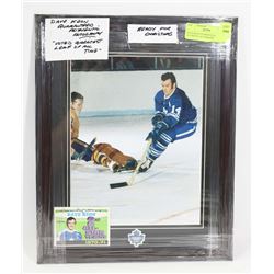 DAVE KEON GUARANTEED AUTHENTIC AUTOGRAPH