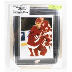 STEVE YZERMAN GUARANTEED AUTHENTIC AUTOGRAPH