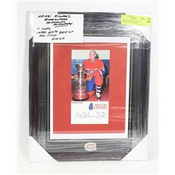 HENRI RICHARD GUARANTEED AUTHENTIC AUTOGRAPH