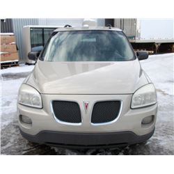 UNRESERVED! 2007 PONTIAC MONTANA SV6