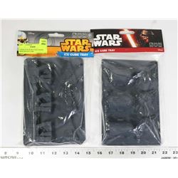 2 NEW STAR WARS FOOD GRADE SILICONE ICE CUBE