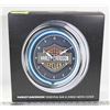 Image 1 : HARLEY DAVIDSON BLUE DART SHIELD NEON CLOCK