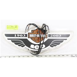 HARLEY DAVIDSON 1903-2003 - 100TH NEON SIGN