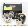 Image 1 : HARLEY DAVIDSON SKULL RIDER SHOT GLASS SET