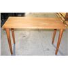 Image 1 : SOLID WOOD HALL TABLE 45"X18.5"X29"