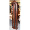 Image 1 : 6' WOOD CURIO CABINET AS IS