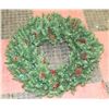 Image 1 : LARGE 30" LIGHTED WREATH -HEAVY
