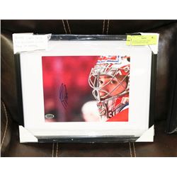 FRAMED CAREY PRICE 8X10 AUTOGRAPHED PICTURE